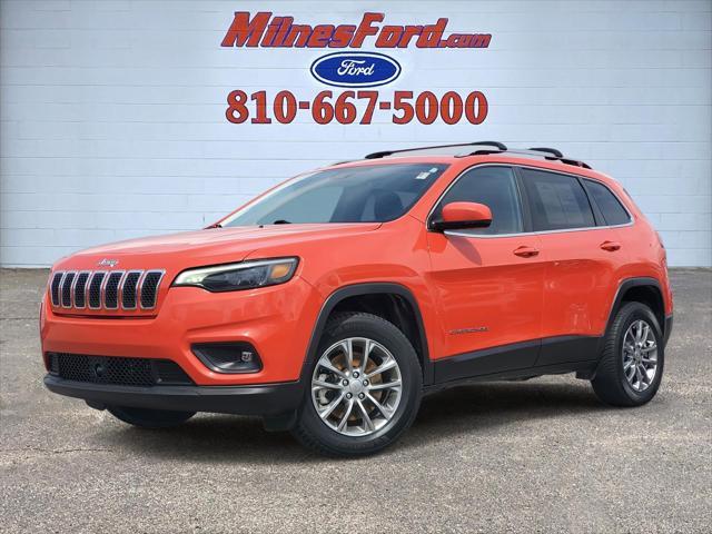 used 2021 Jeep Cherokee car, priced at $16,987