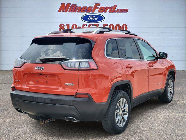 used 2021 Jeep Cherokee car, priced at $18,997