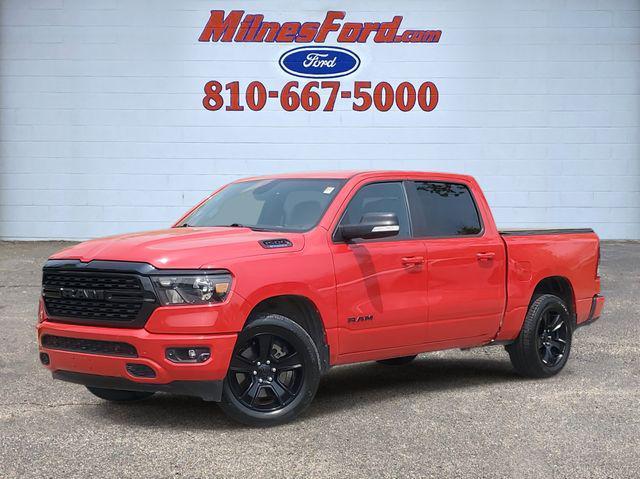used 2022 Ram 1500 car, priced at $32,500