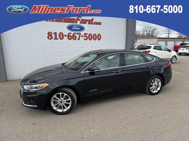 used 2019 Ford Fusion Hybrid car, priced at $14,143