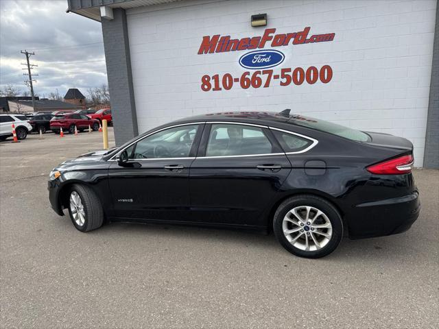 used 2019 Ford Fusion Hybrid car, priced at $14,143