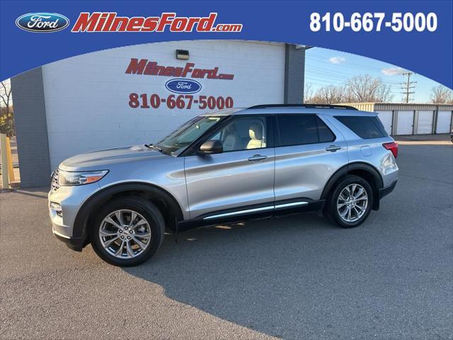 used 2022 Ford Explorer car, priced at $31,465