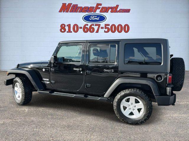 used 2018 Jeep Wrangler JK Unlimited car, priced at $18,997