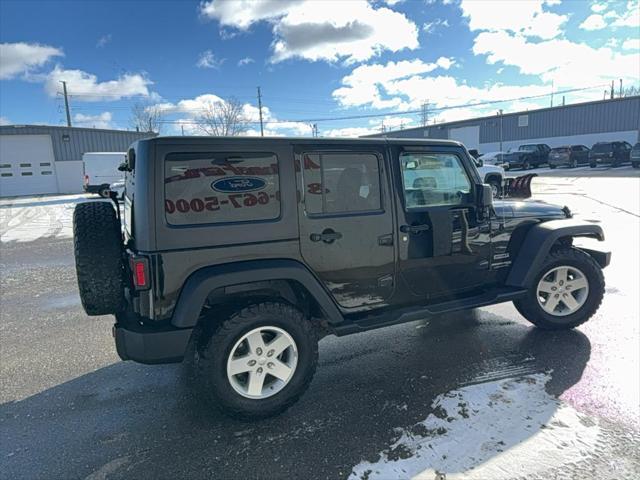 used 2018 Jeep Wrangler JK Unlimited car, priced at $19,597