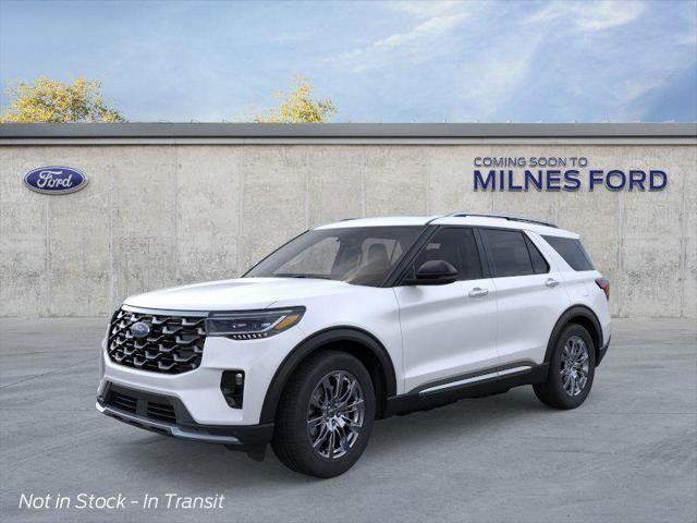 new 2025 Ford Explorer car, priced at $55,348