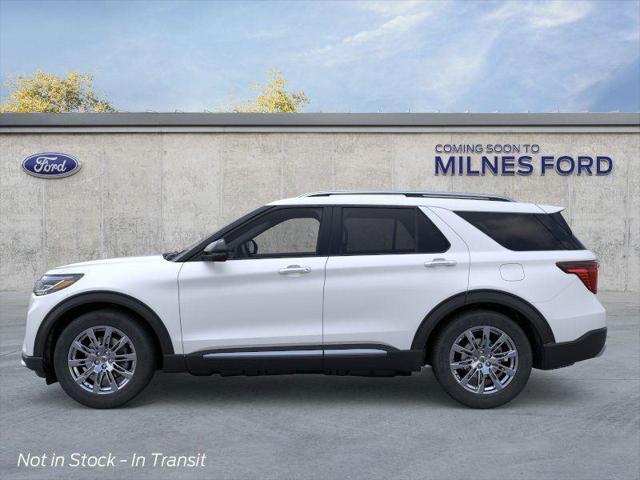 new 2025 Ford Explorer car, priced at $55,348
