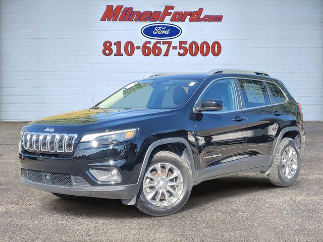used 2021 Jeep Cherokee car, priced at $14,397