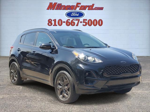 used 2022 Kia Sportage car, priced at $19,500