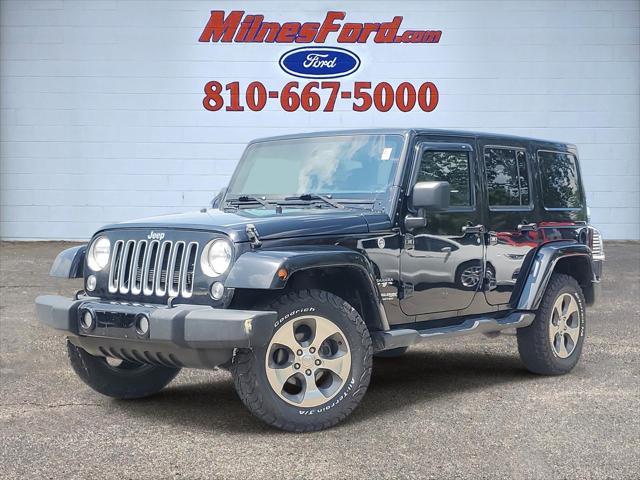 used 2018 Jeep Wrangler JK Unlimited car, priced at $21,500