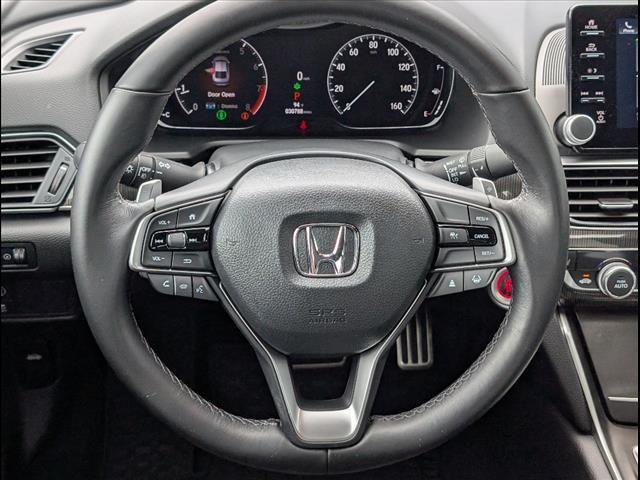 used 2021 Honda Accord car, priced at $28,750