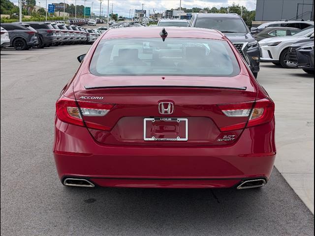 used 2021 Honda Accord car, priced at $28,750