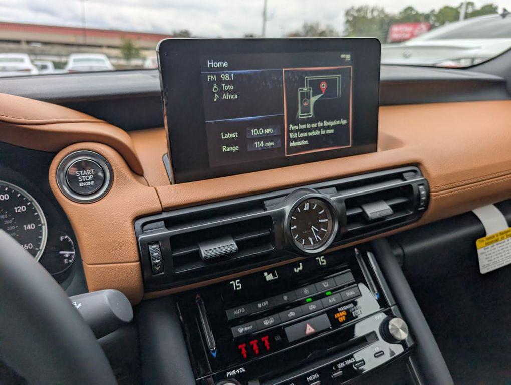 new 2025 Lexus IS 350 car, priced at $47,029