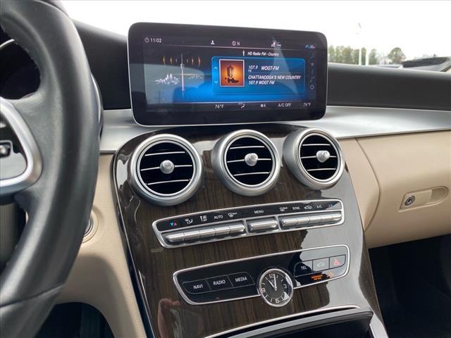 used 2019 Mercedes-Benz C-Class car, priced at $15,950