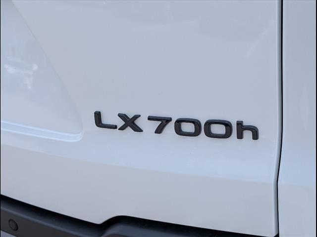 new 2025 Lexus LX 700h car, priced at $119,383