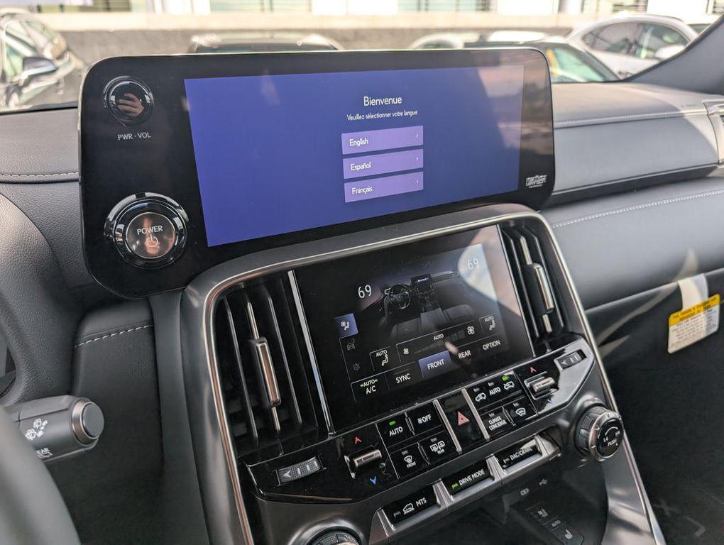 new 2025 Lexus LX 700h car, priced at $123,579