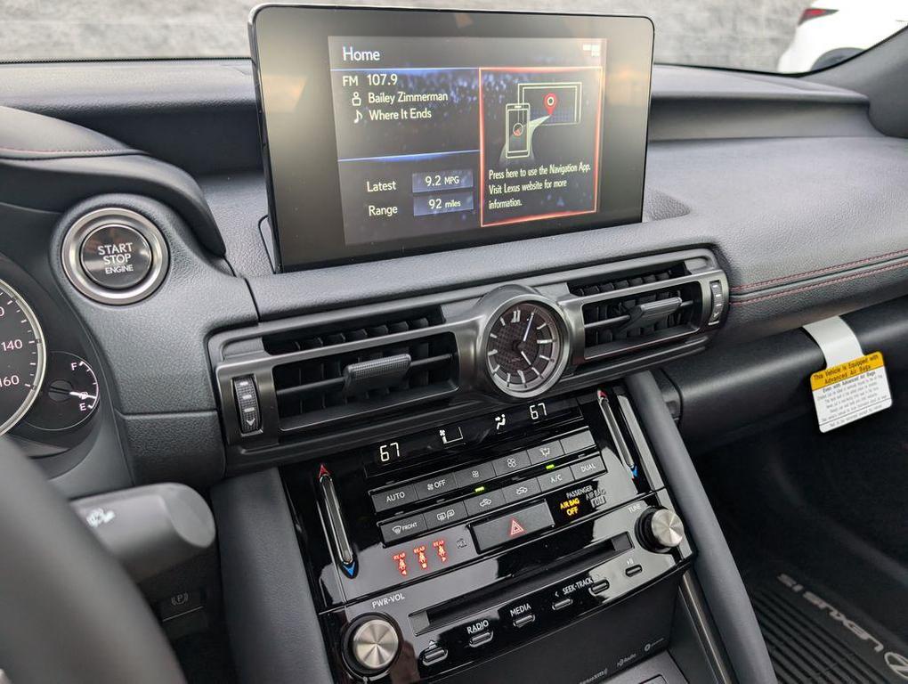 new 2025 Lexus IS 300 car, priced at $46,370