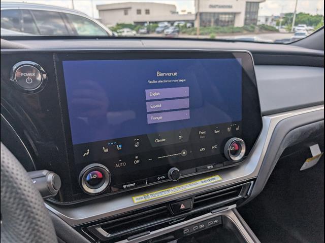new 2025 Lexus TX 500h car, priced at $74,555