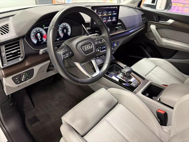 used 2021 Audi Q5 car, priced at $35,900
