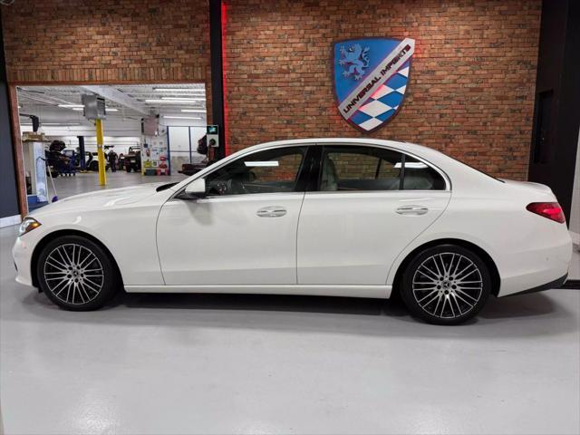 used 2022 Mercedes-Benz C-Class car, priced at $39,500