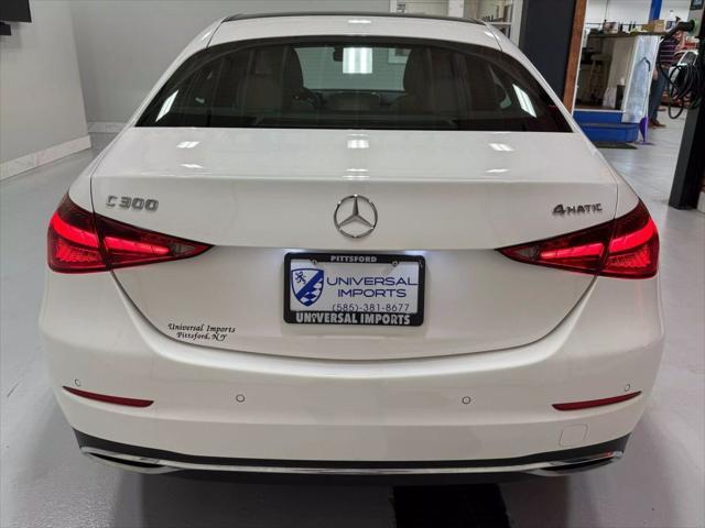 used 2022 Mercedes-Benz C-Class car, priced at $39,500