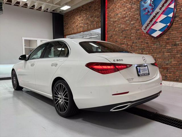 used 2022 Mercedes-Benz C-Class car, priced at $39,500