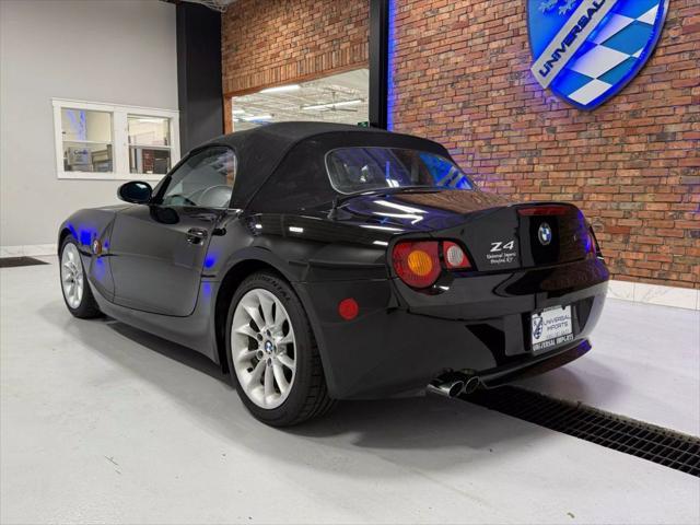used 2003 BMW Z4 car, priced at $12,900