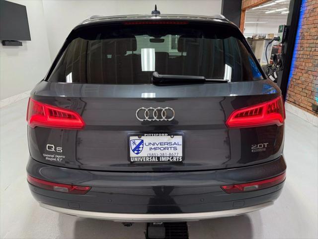 used 2018 Audi Q5 car, priced at $19,500