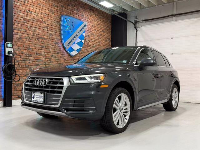 used 2018 Audi Q5 car, priced at $19,500