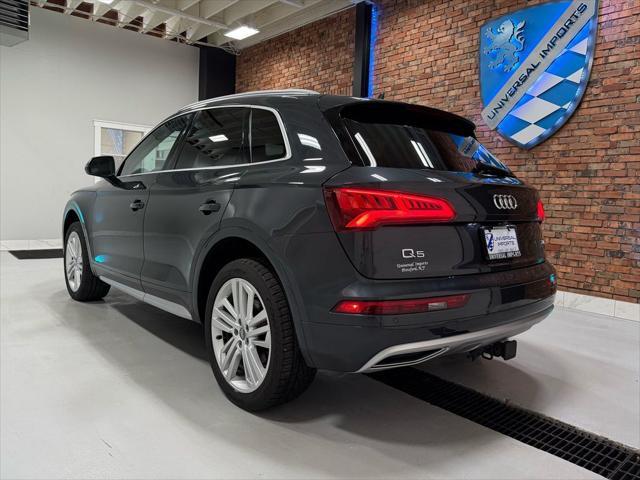 used 2018 Audi Q5 car, priced at $19,500