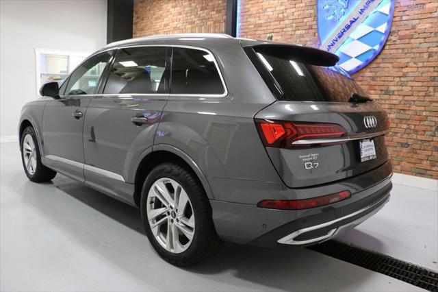 used 2021 Audi Q7 car, priced at $42,500