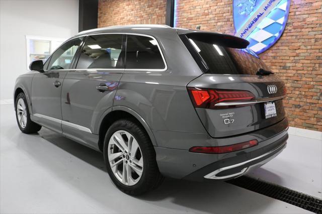 used 2021 Audi Q7 car, priced at $39,900