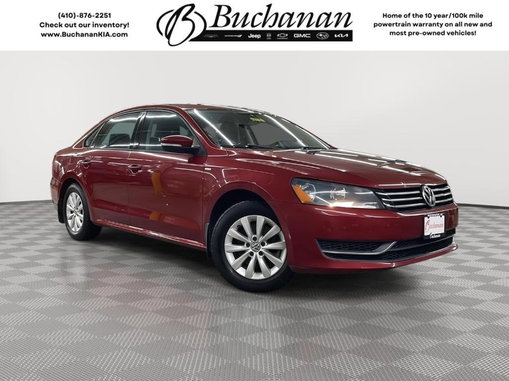 used 2015 Volkswagen Passat car, priced at $7,863