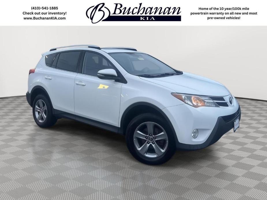 used 2015 Toyota RAV4 car, priced at $12,500