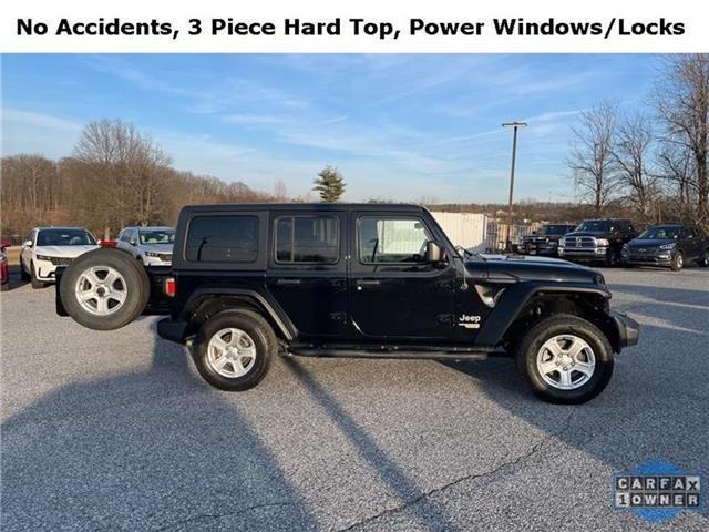 used 2020 Jeep Wrangler Unlimited car, priced at $29,500