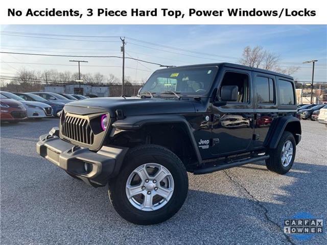 used 2020 Jeep Wrangler Unlimited car, priced at $29,500