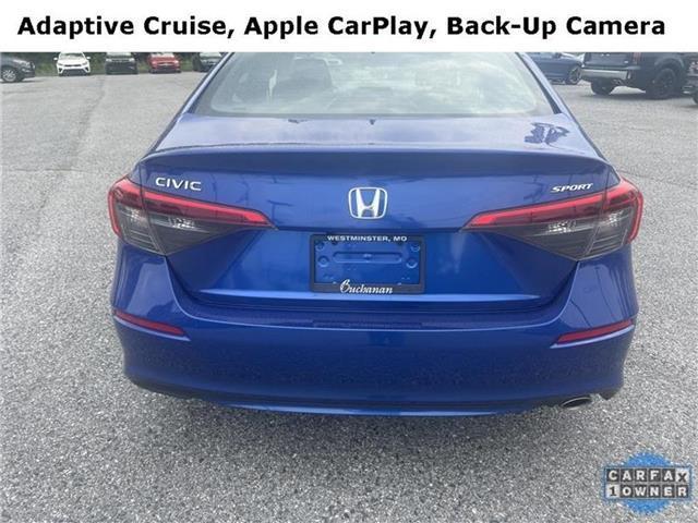 used 2022 Honda Civic car, priced at $24,500