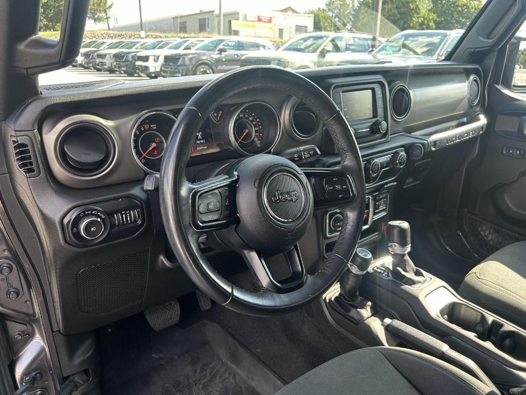 used 2018 Jeep Wrangler Unlimited car, priced at $20,286