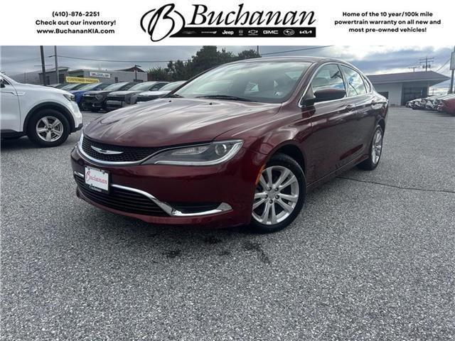 used 2015 Chrysler 200 car, priced at $12,498