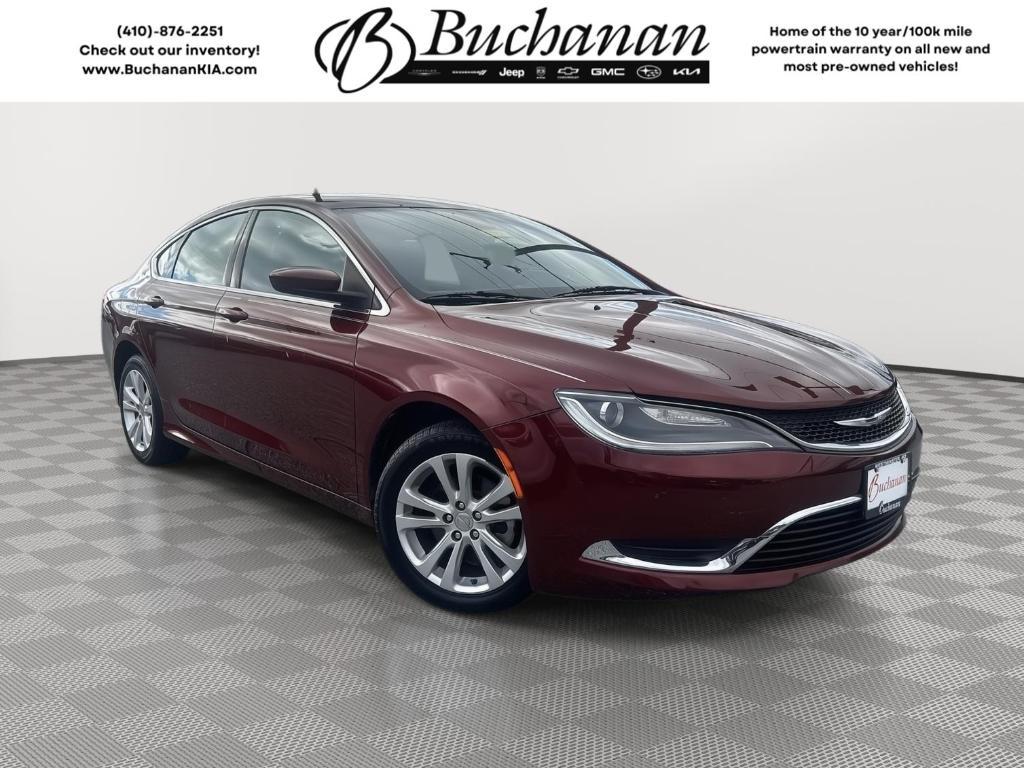 used 2015 Chrysler 200 car, priced at $12,137