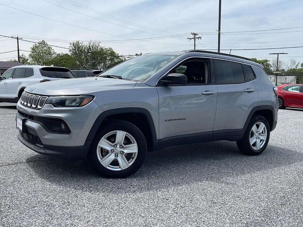 used 2022 Jeep Compass car, priced at $17,651