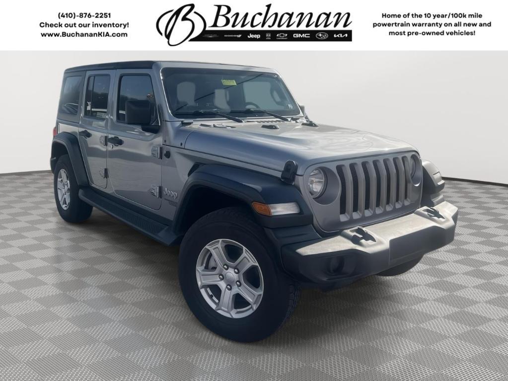 used 2020 Jeep Wrangler Unlimited car, priced at $25,500
