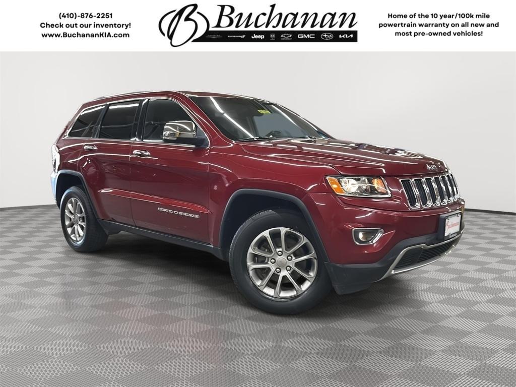 used 2015 Jeep Grand Cherokee car, priced at $13,113