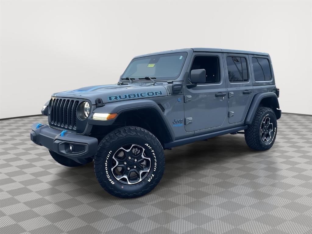 used 2021 Jeep Wrangler Unlimited 4xe car, priced at $33,500