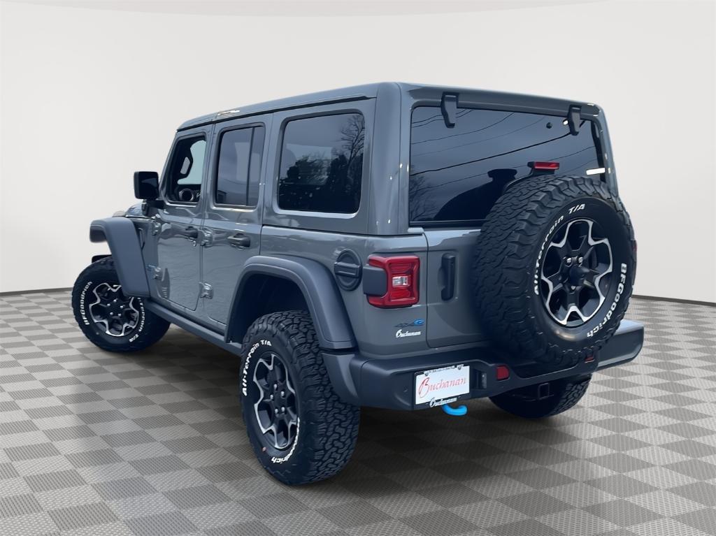 used 2021 Jeep Wrangler Unlimited 4xe car, priced at $33,500