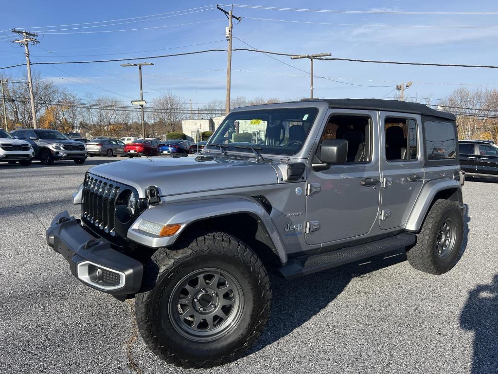 used 2021 Jeep Wrangler Unlimited 4xe car, priced at $32,500