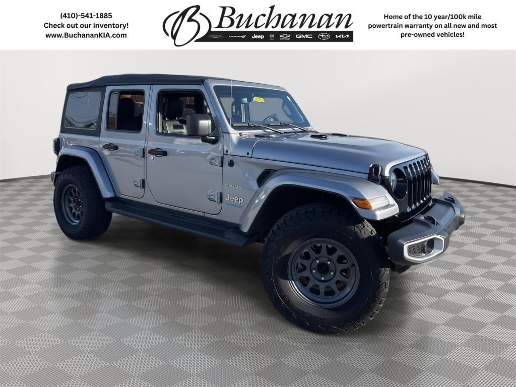 used 2021 Jeep Wrangler Unlimited 4xe car, priced at $32,000