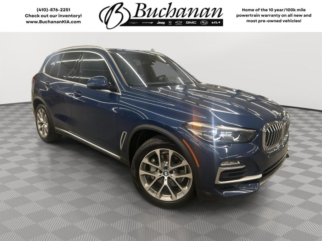 used 2021 BMW X5 car, priced at $35,446