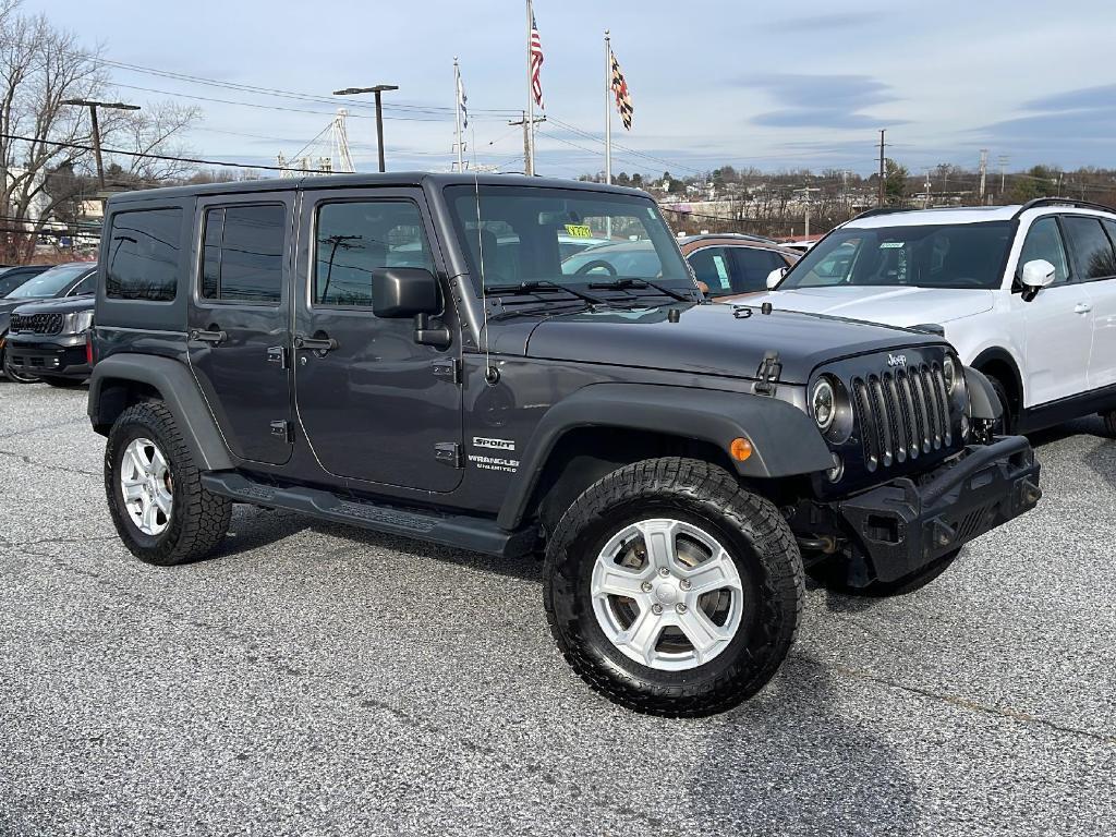 used 2017 Jeep Wrangler Unlimited car, priced at $18,000