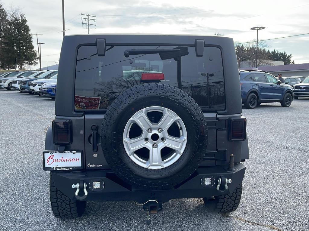 used 2017 Jeep Wrangler Unlimited car, priced at $18,000