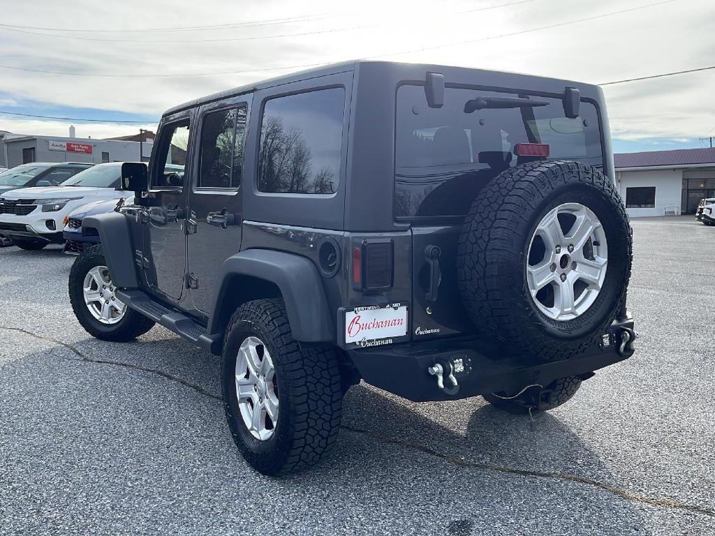 used 2017 Jeep Wrangler Unlimited car, priced at $18,000